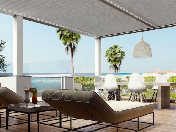 Tracadero Luxury - Dominicus - Perez Real Estate - terraza vista al mar