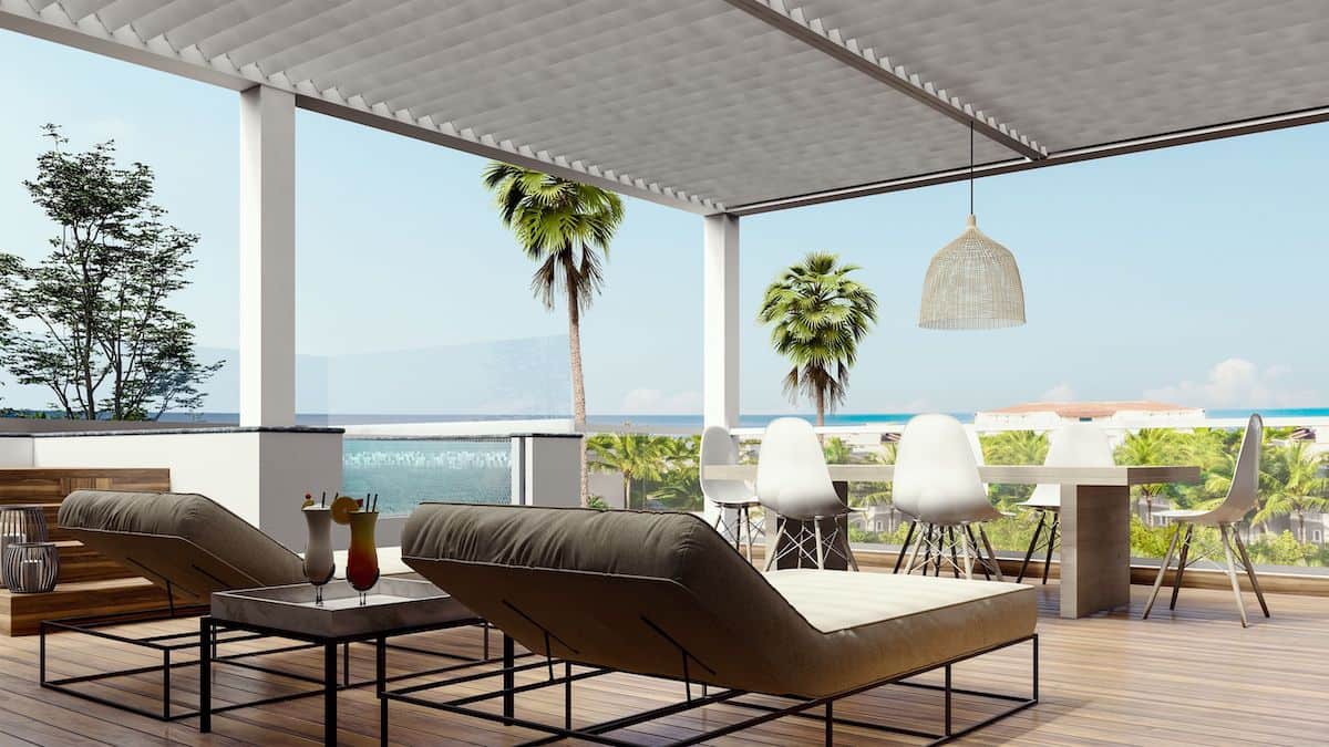 Tracadero Luxury - Dominicus - Perez Real Estate - terraza vista al mar