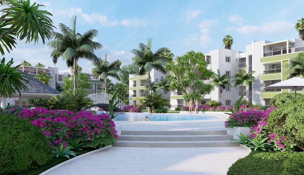 Tracadero Lodge & Spa - Dominicus - Perez Real Estate - jardines tropicales