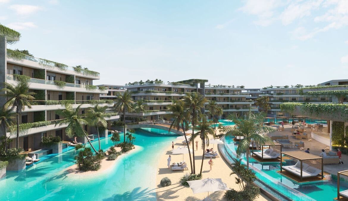 Apartamentos Atlantida - Bavaro Punta Cana Perez Real Estate- Piscinas tropicales