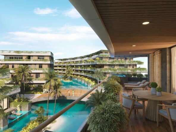 Apartamentos Atlantida - Bavaro Punta Cana Perez Real Estate - Vista piscina