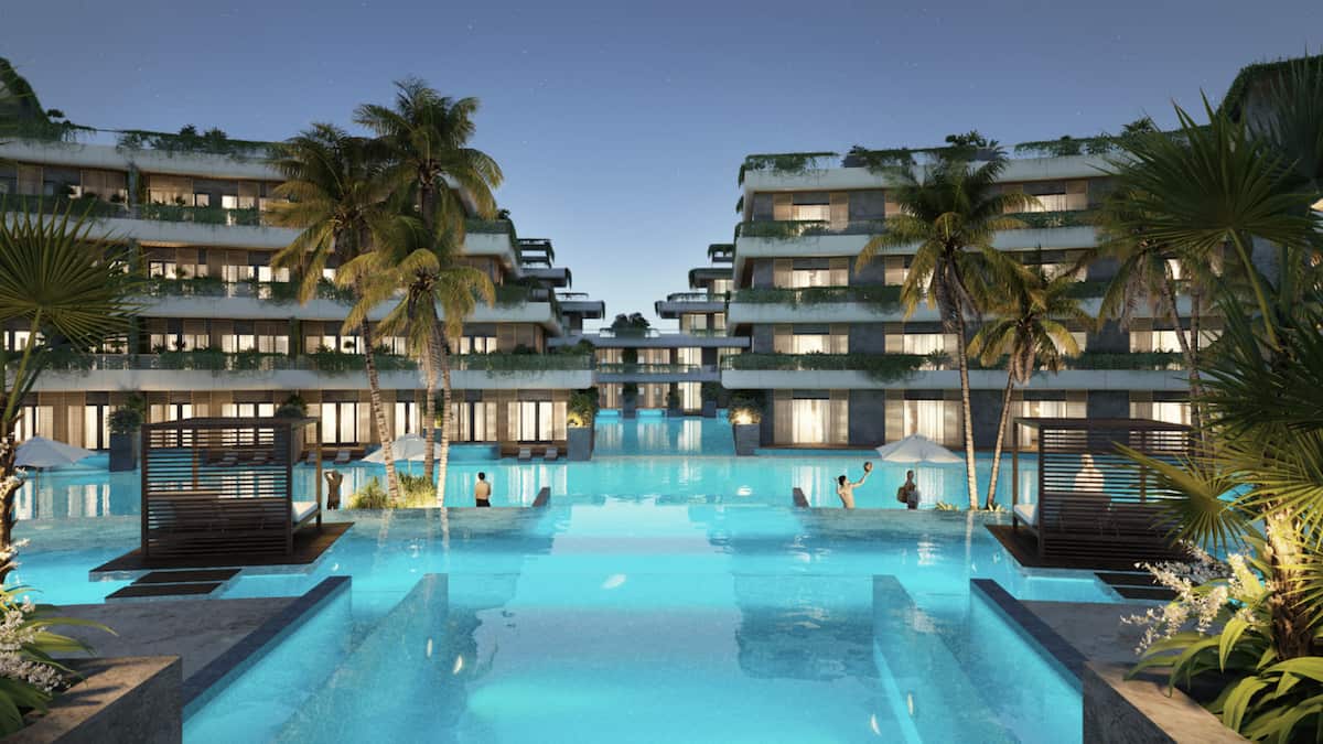 Apartamentos Atlantida - Bavaro Punta Cana Perez Real Estate - noche