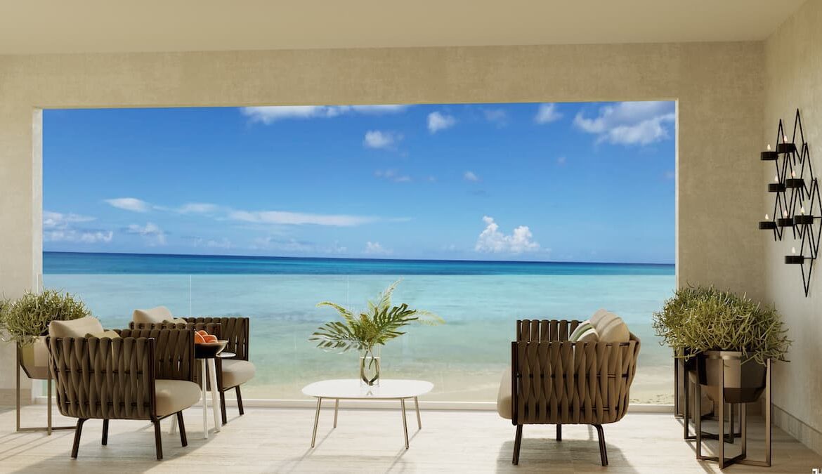 Aqua Esmeralda Dominicus - Perez Real Estate - vista mar Caribe