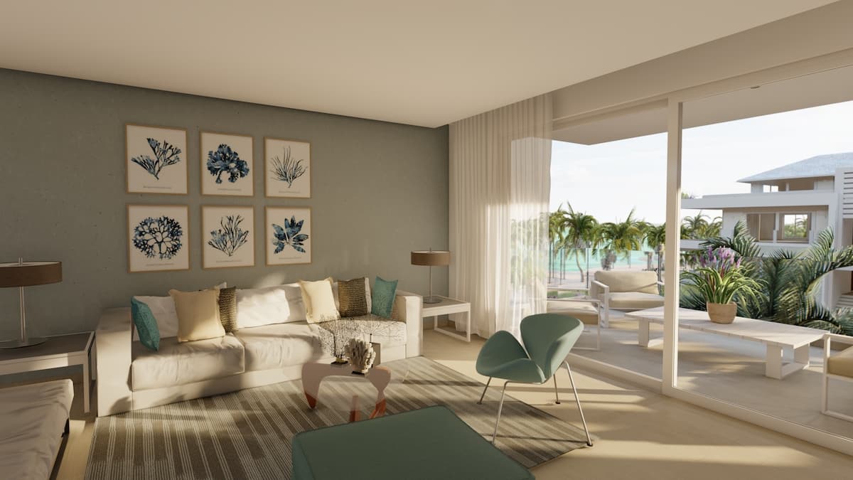 Aqua Esmeralda Dominicus - Perez Real Estate - apartamento con vista al mar