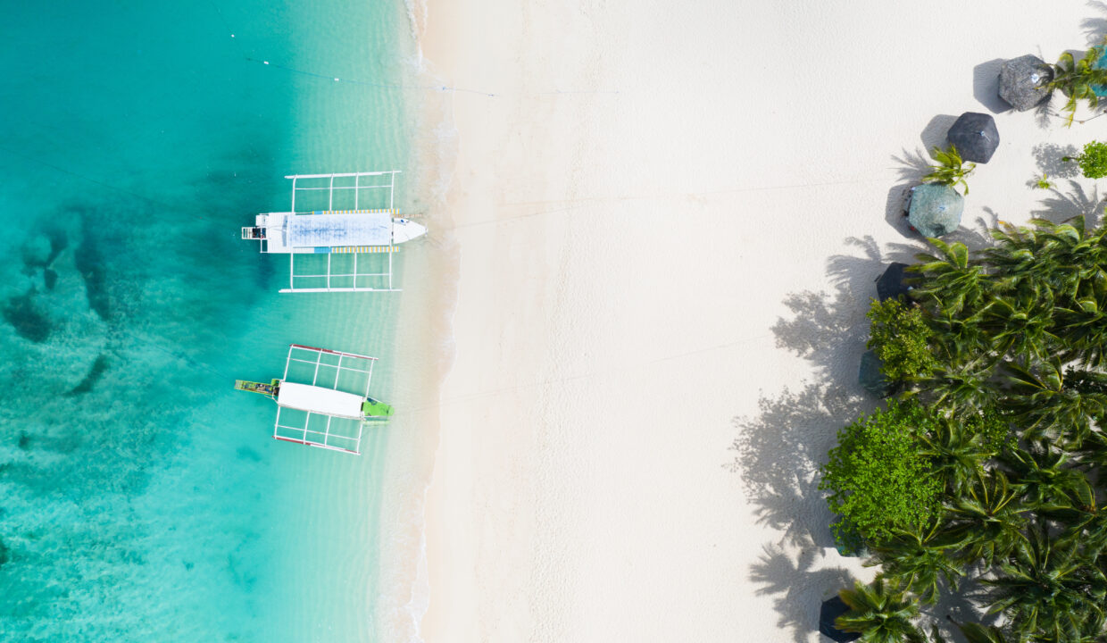 Tropical beach in the Philippines, Daku Island
